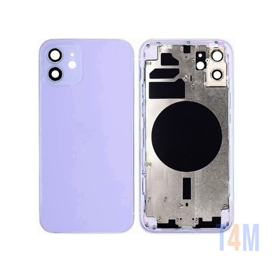 Back cover with Frame Apple iPhone 12 Purple